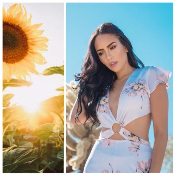 *CLEARANCE* Isabella Halter Floral Maxi - Picture 3 of 8